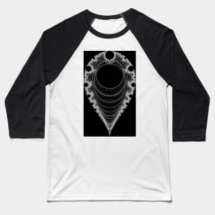 Inverted Mandelbrot II Baseball T-Shirt